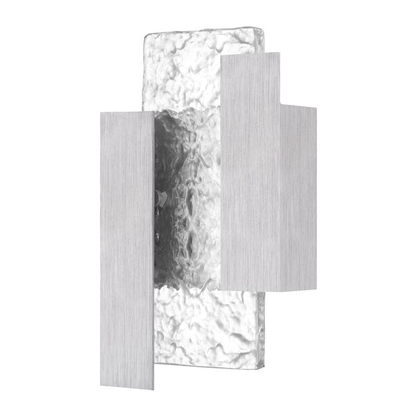 Miranda Brushed Aluminum LED Outdoor Wall Mount, image 2