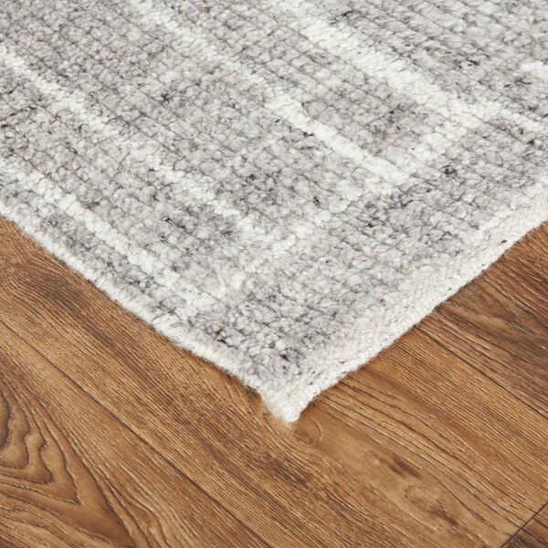 Alford Gray Silver Ivory Area Rug, image 5