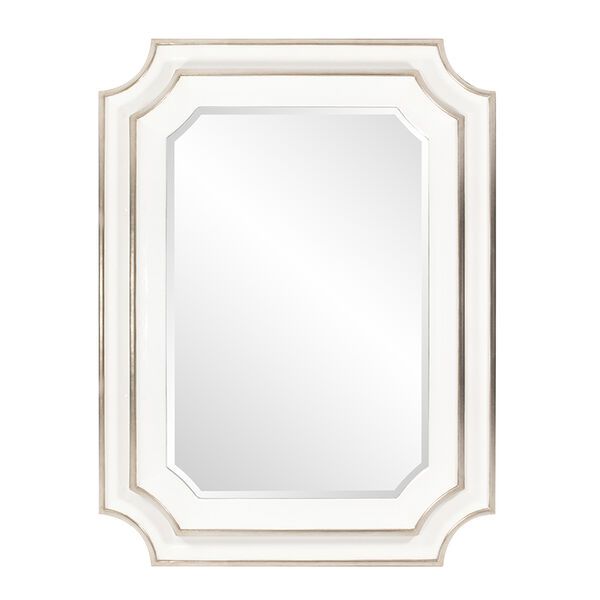 Dante Glossy White Mirror, image 1
