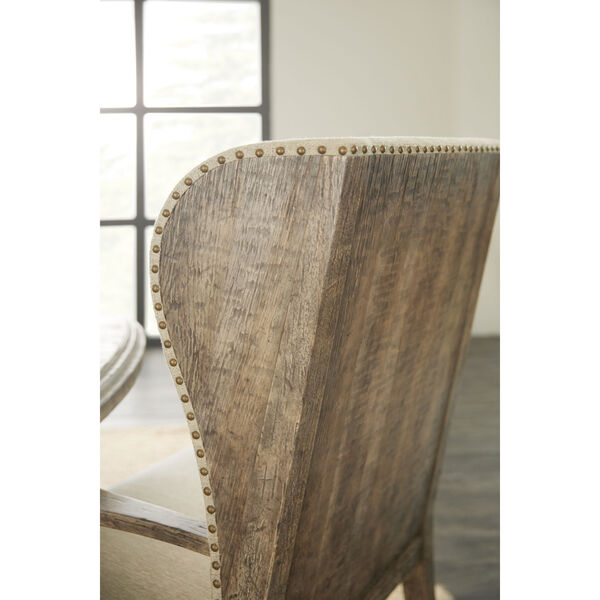 La Grange Barn Wood Host Chair, image 2