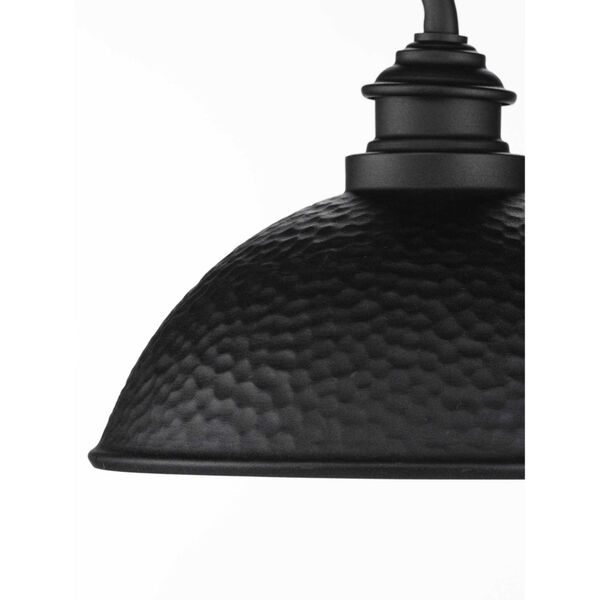 P540032-031 Englewood Black 12-Inch One-Light Outdoor Post Lantern, image 4