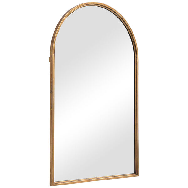 Afton Antique Gold Leaf Arch Wall Mirror - (Open Box), image 5