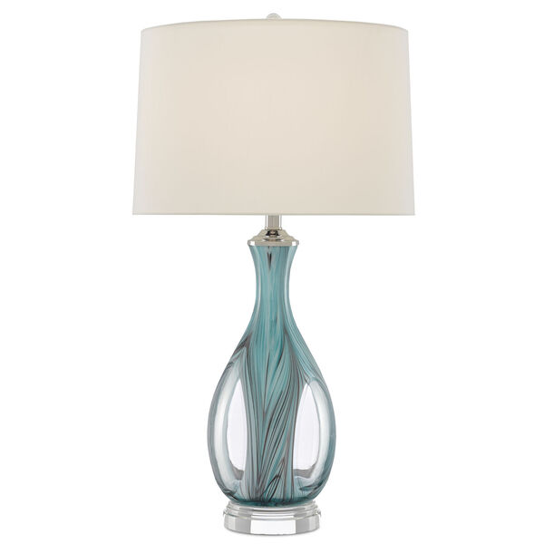 Eudoxia Blue One-Light Table Lamp, image 1