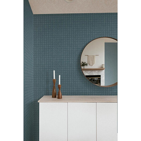 Norlander Blue Kindling Wallpaper - SAMPLE SWATCH ONLY, image 5