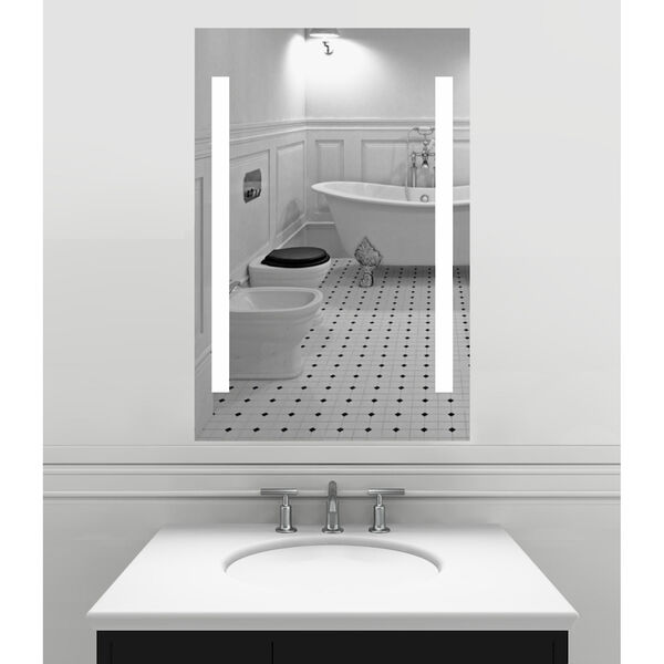 Led Lighted Wall Mirror By Civis Usa, 36 Round Lighted Mirror
