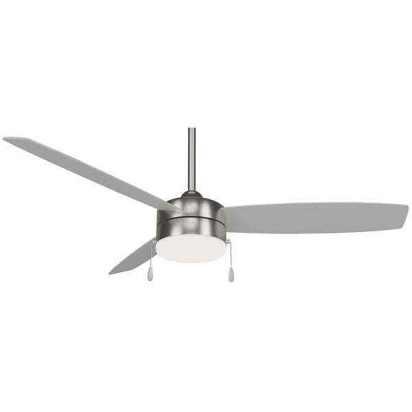 Airetor III Brushed Nickel Silver 54-Inch LED Ceiling Fan, image 1