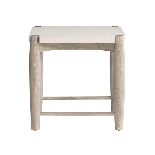 Ashbrook White and Weathered Greige Side Table, image 1