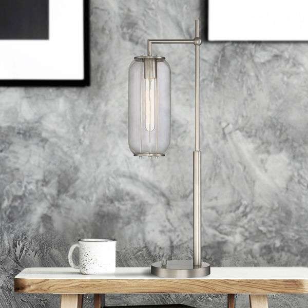 Hagen Brushed Nickel One-Light Table Lamp, image 3