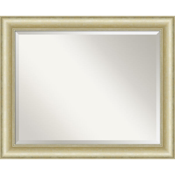 Gold 33W X 27H-Inch Bathroom Vanity Wall Mirror, image 1