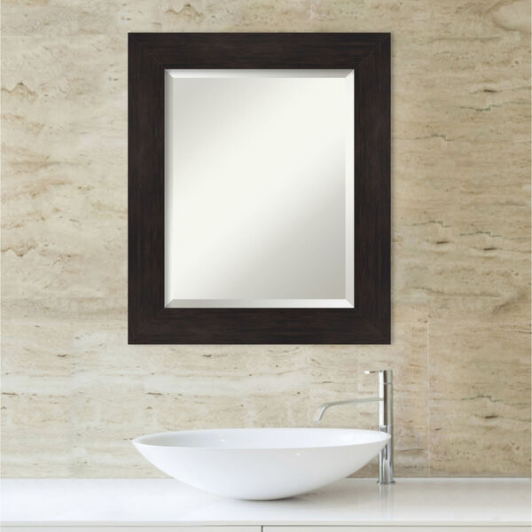 Espresso 21W X 25H-Inch Bathroom Vanity Wall Mirror, image 5