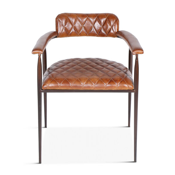 Hudson Brown Armchair, image 1