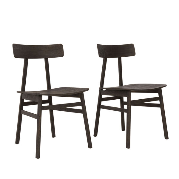 Ezra Black Dining Chair Set of Two, image 1