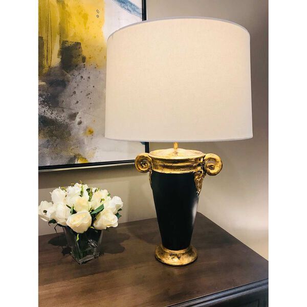 Gallier Black and Gold One-Light Table Lamp, image 3