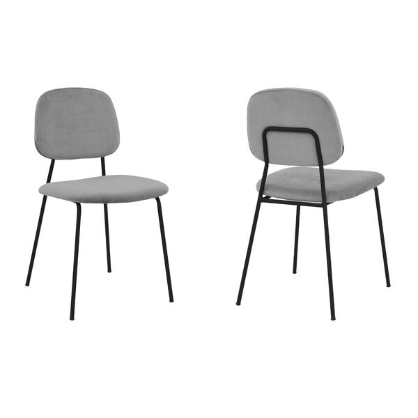 Lucy Gray Dining Chair, Set of Two, image 1