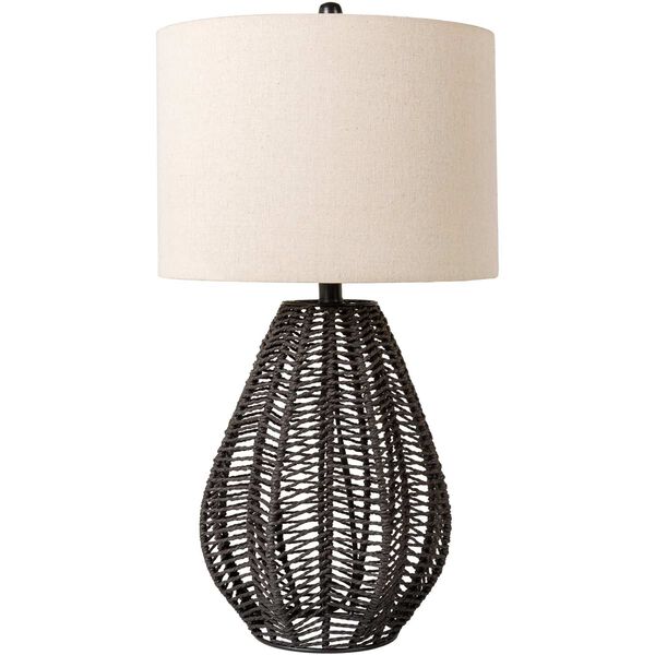 Abaco Black One-Light Table Lamp, image 1