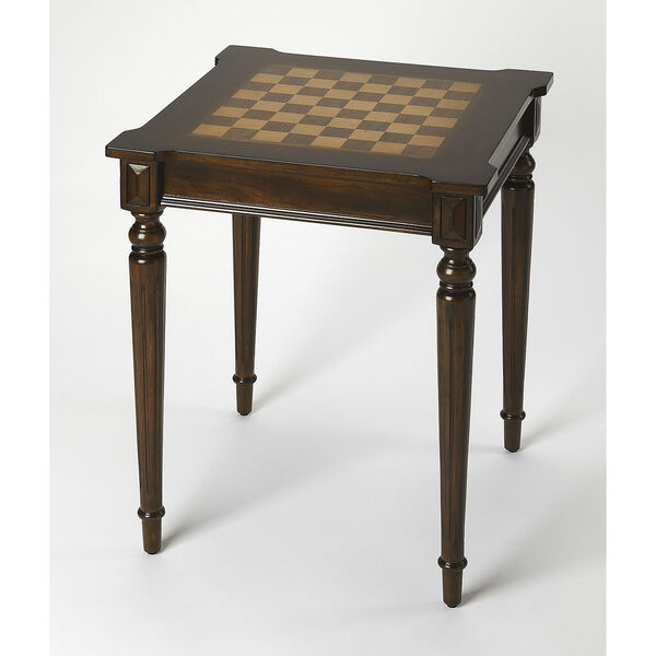 Doyle Cherry Chess Game Table, image 1