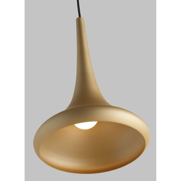 Noema Gold One-Light 10-Inch Mini Pendant, image 2