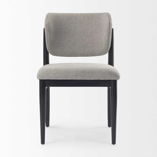 Cline Gray and Black Dining Chair, image 2