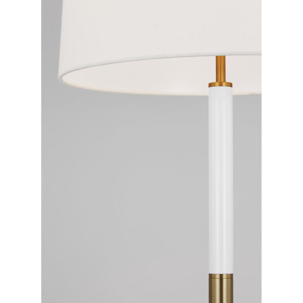 Monroe Burnished Brass LED Table Lamp, image 4