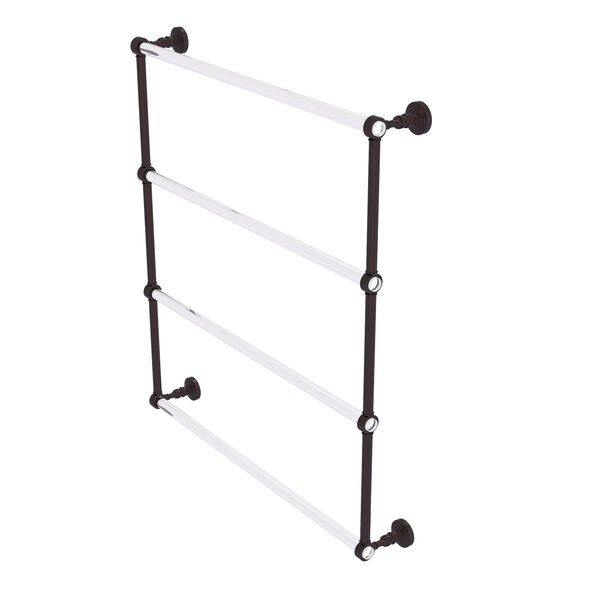 Pacific Grove Antique Bronze 4 Tier 30-Inch Ladder Towel Bar, image 1