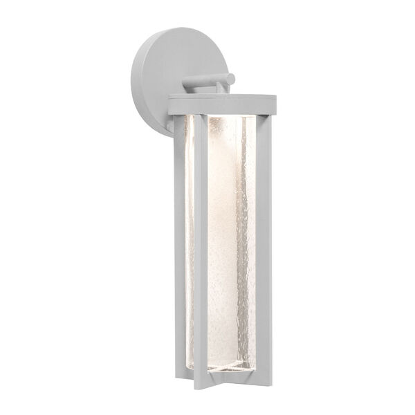 Rivers Textured Grey 13-Inch Outdoor LED Wall Sconce, image 1