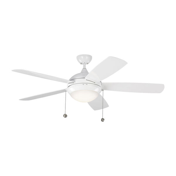 Discus Outdoor White 52-Inch LED Outdoor Ceiling Fan, image 3