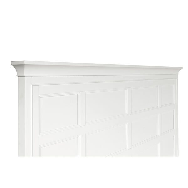 Kentwood White King Panel Bed with Storage, image 4