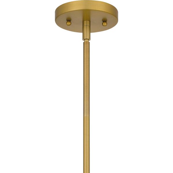 Peregrine Brushed Gold One-Light Pendant, image 6