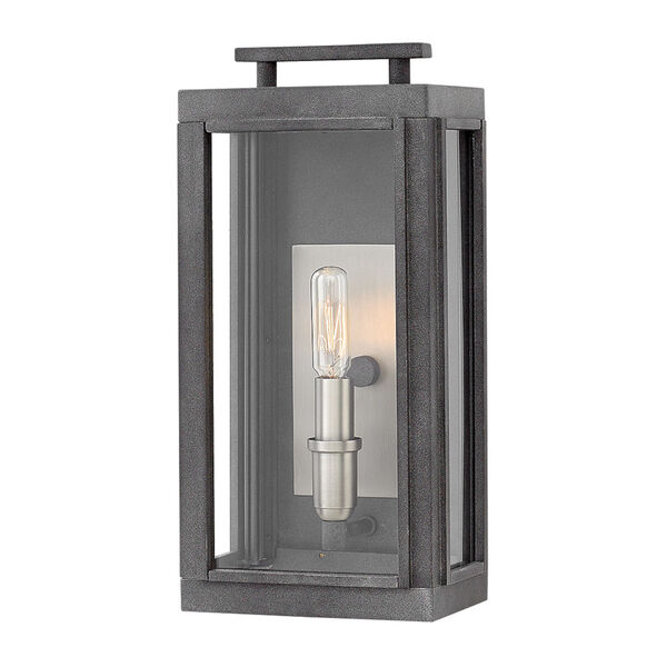 Sutcliffe Aged Zinc 7-Inch One-Light Outdoor Small Wall Mount, image 5