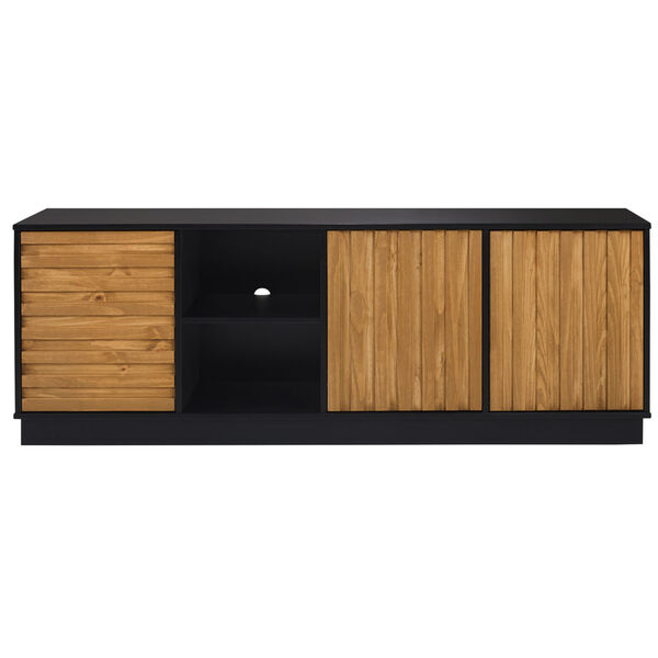 Caramel and Black TV Stand, image 2