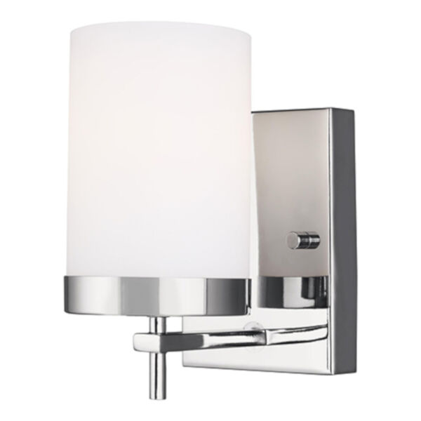 Loring Chrome One-Light Wall Sconce, image 1