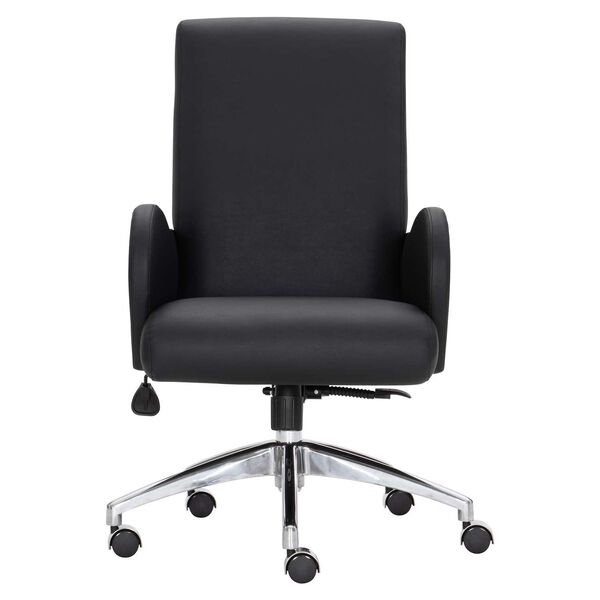 Patterson Black and Silver Office Chair, image 3
