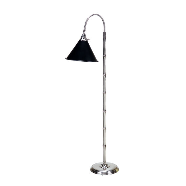 Bostwick II Satin Nickel Table Lamp, image 1