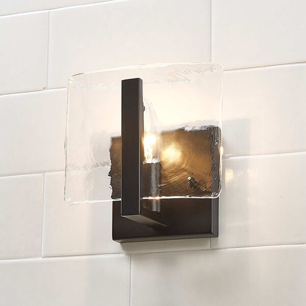 Aenon Matte Black One-Light Wall Sconce, image 5