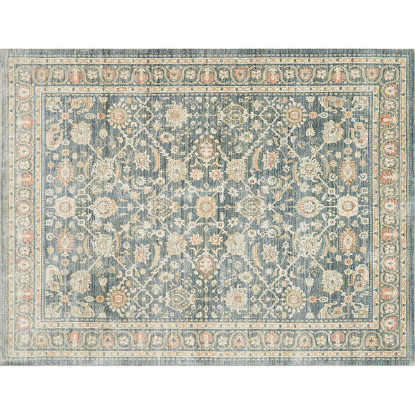 Crafted by Loloi Trousdale Blue Round: 7 Ft. 10 In. x 7 Ft. 10 In. Rug, image 1