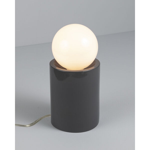 Portable One-Light Short Pillar Table Lamp, image 3