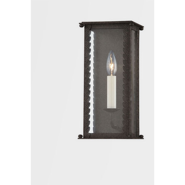 Zuma French Iron One-Light Outdoor Wall Sconce, image 2