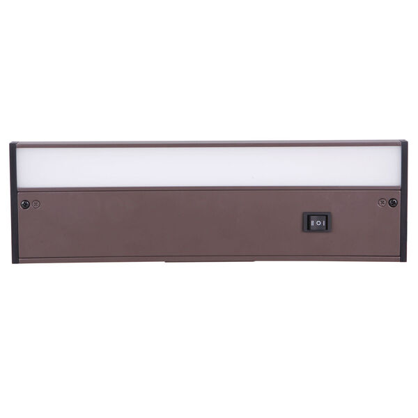 Bronze 12-Inch LED Under Cabinet Light Bar, image 1