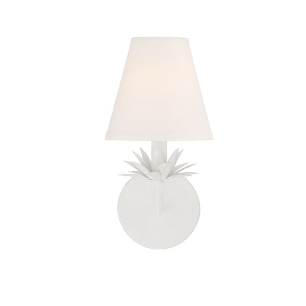 Lowry White Six-Inch One-Light Wall Sconce, image 3