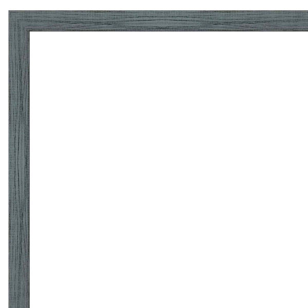 Dixie Blue and Gray 37W X 25H-Inch Bathroom Vanity Wall Mirror, image 2