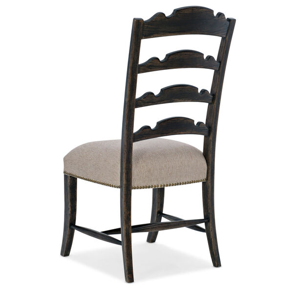 La Grange Antique Varnish Ladderback Side Chair, image 2