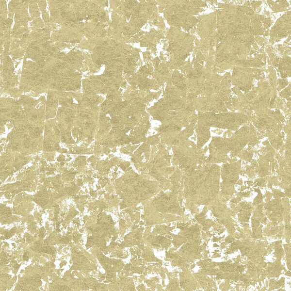 Gold Leaf Gold Peel And Stick Wallpaper – SAMPLE SWATCH ONLY, image 1