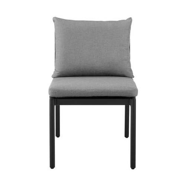 Grand Black Outdoor Dining Chair, image 3