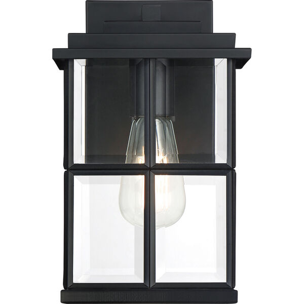 Mulligan Matte Black Seven-Inch One-Light Outdoor Wall Sconce, image 4