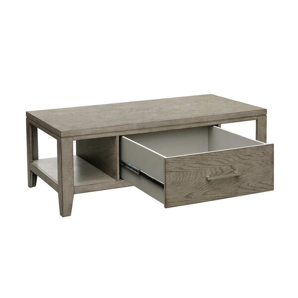 Essex Gray Wood Rectangular Cocktail Table, image 6