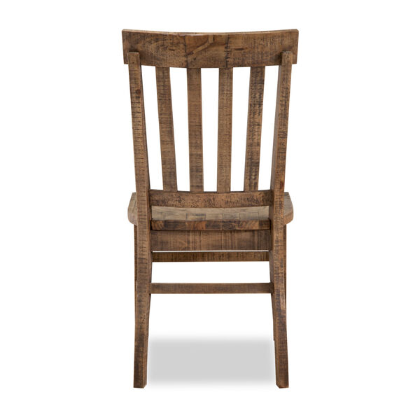 Willoughby Dining Side Chair Wood Seat and Wood Slat Back in Weathered Barley, image 3