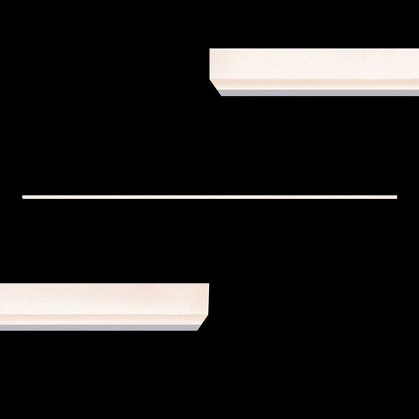 Stiletto Lungo Bright Satin Aluminum LED Wall Bar, image 1