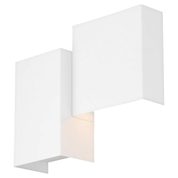 Madrid Matte White Two-Light LED Wall Sconce, image 4