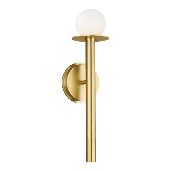 Nodes Burnished Brass 5-Inch One-Light Wall Sconce, image 2