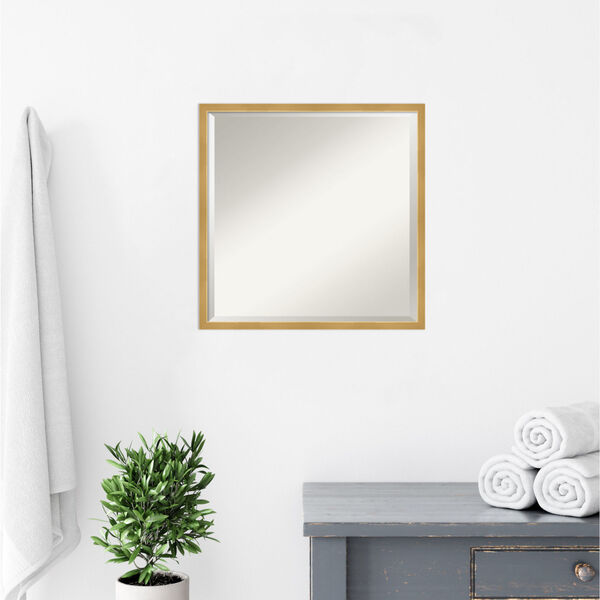 Gold 21W X 21H-Inch Bathroom Vanity Wall Mirror, image 6